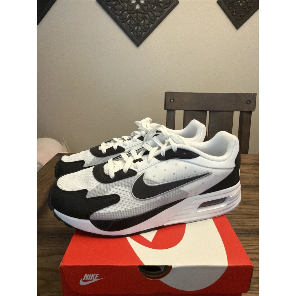 Nike Air Max Solo 'Black White' DX3666-100 Men's Shoes Sz 12.5